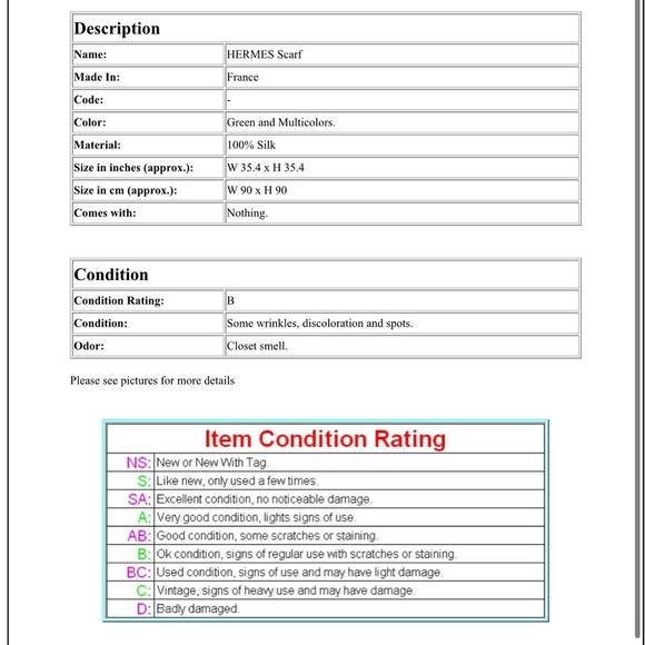 Hermes Les Ponts de Paris Silk Scarf in Green and Gold - Picture 12 of 12